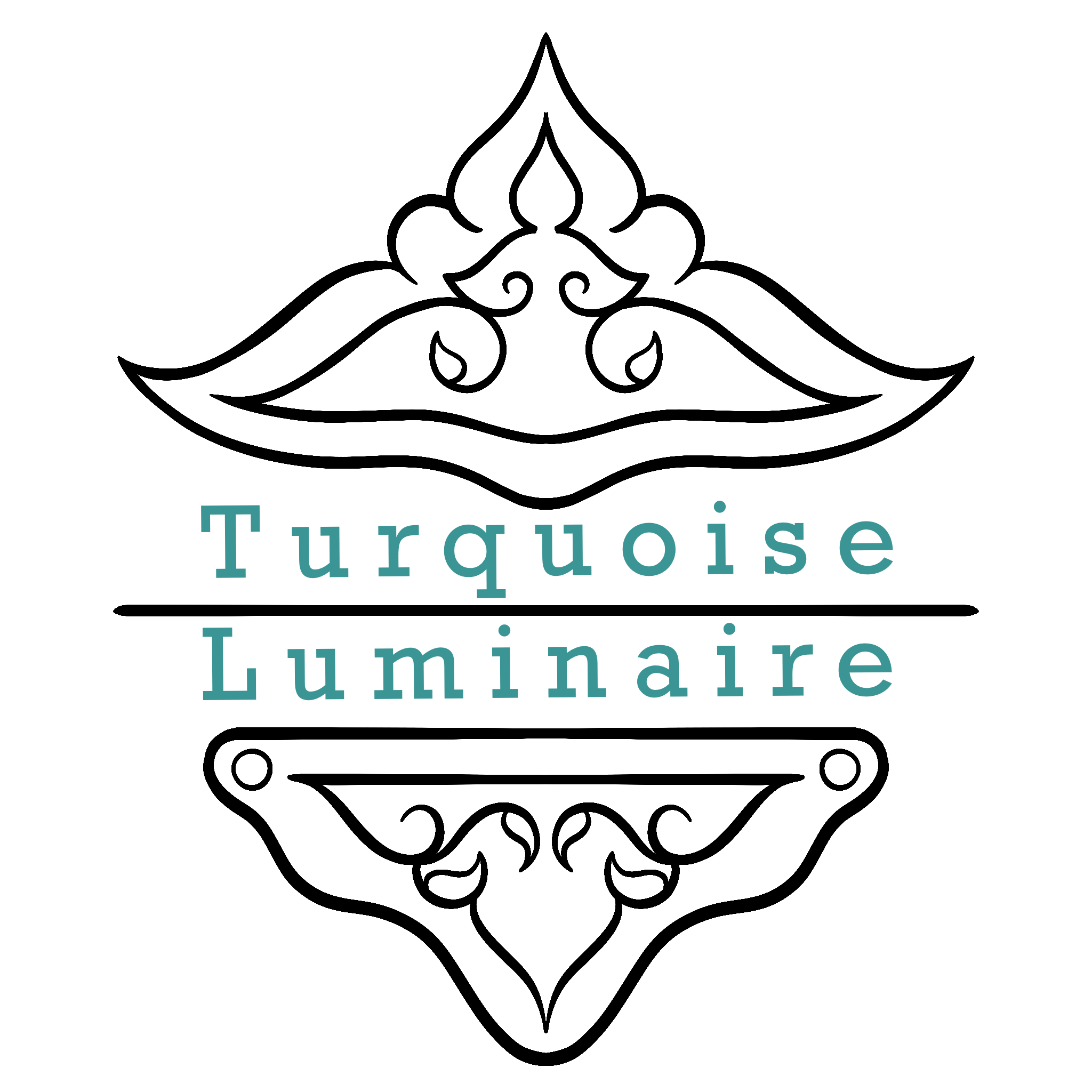 Turquoise Luminaire